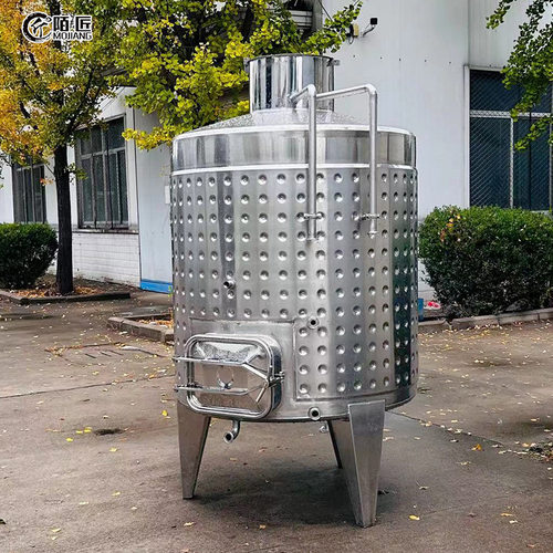 定制不锈钢发酵罐 果酒恒温发酵罐 葡萄酒控温发酵罐