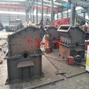 卵货河石头子反击破制沙机 磁黄废铁现800*600砂矿新型高效细碎机