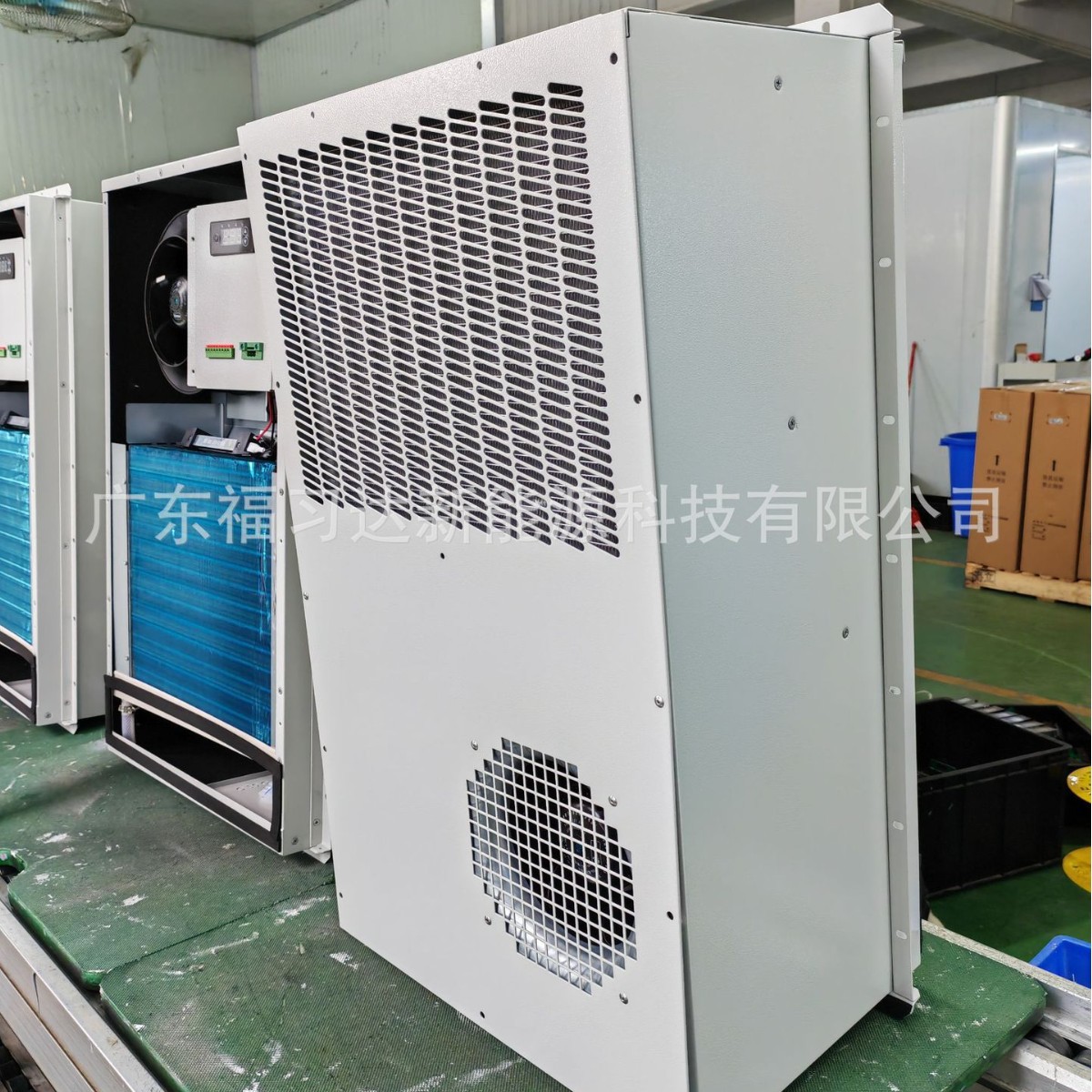 户外通信机柜恒温用一体化空调600W半嵌入式安装冷暖两用
