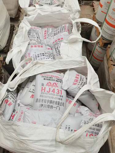 HJ431焊剂16-40目钢构用焊剂洛阳龙宇HJ431熔炼焊剂