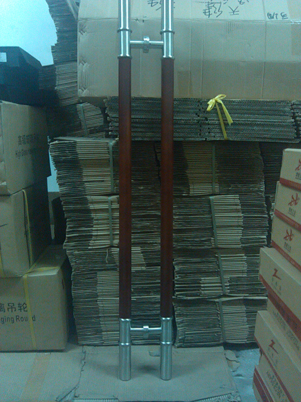 泽秀金玻璃门拉手 不锈钢木门实木把手 亮光豪华大拉手 工厂直销