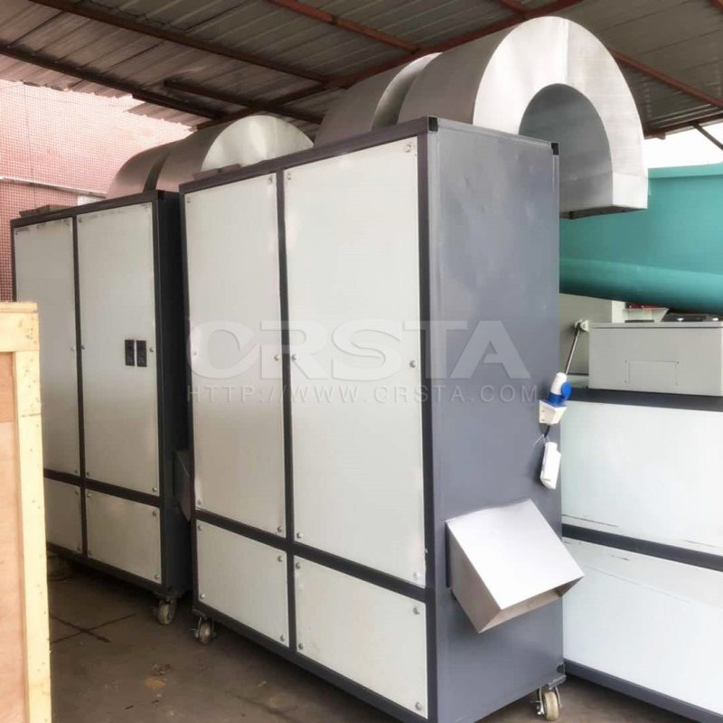 塑料标签纸杂质风力分选设备，PP瓶片薄膜纸浆杂质分离机