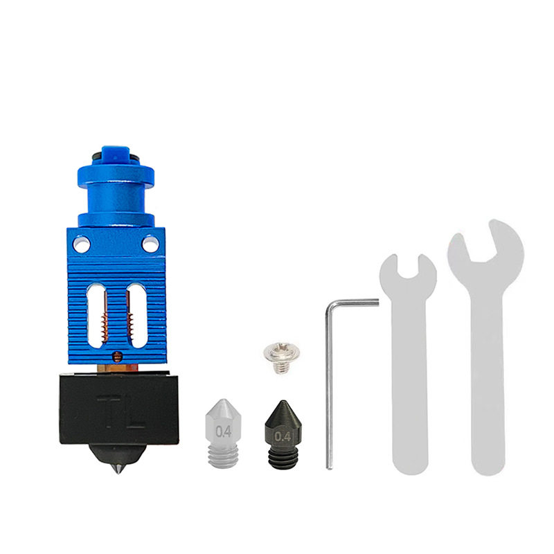 CR10 Ender3 V2打印头 Voron蚊子3D打印机打印头高温挤出全金属