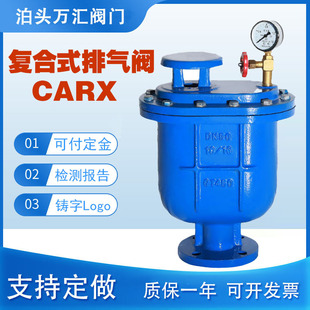法兰自动排气阀DN50 CARX 快速排气阀 排气阀 DN100 16Q复合式