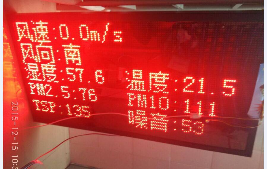 建筑工地扬尘噪声视频综合监控监测预警系统数据可叠加到视频上