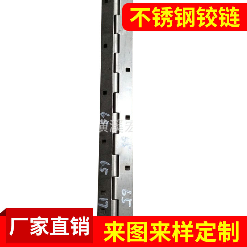 304不锈钢耐高温工业长铰链