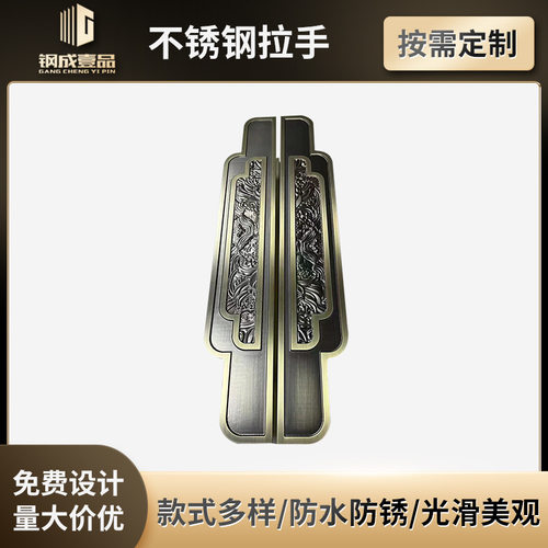 厂家直供不锈钢明装门把手