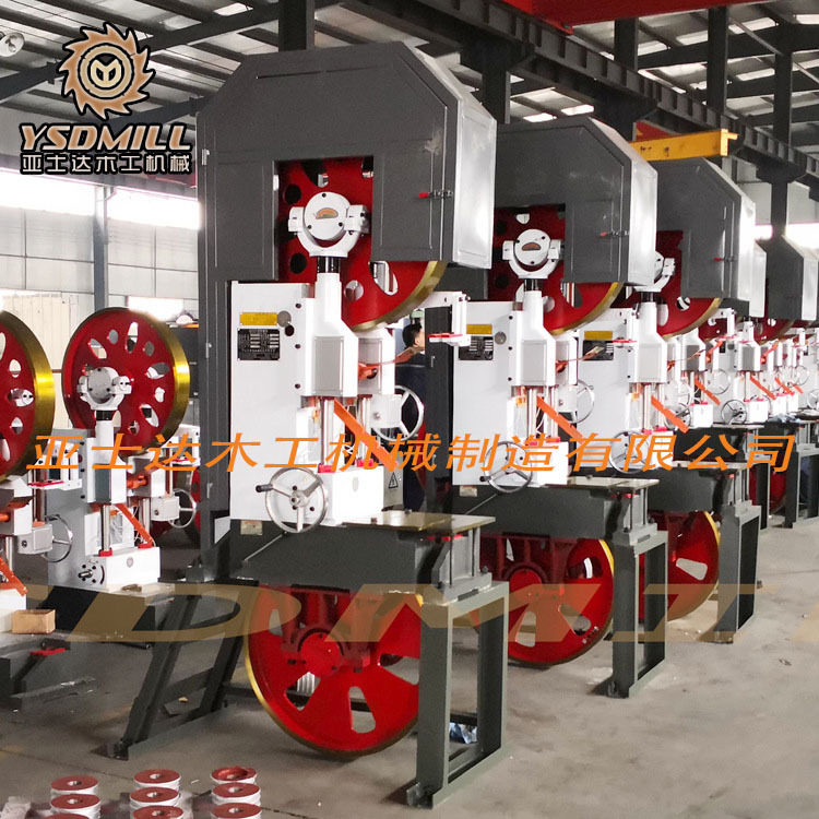 河北木工龙门带锯机锯路小木材锯切带锯专用跑车家具板材带锯机
