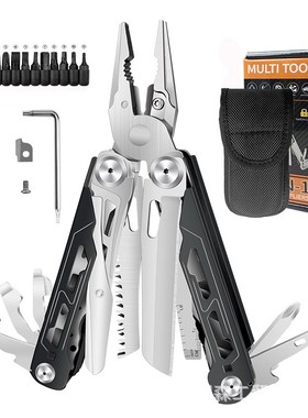 KSHIELD多功能工具钳户外多功能折叠钳子求生工具跨境28合一钳子