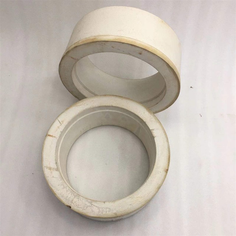 氧化镁磨轮 水磨菱苦土砂轮 磨刀筒型氧化镁砂轮片可来图