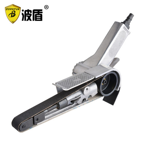 波盾  大号气动砂带机 环带砂光机 砂纸机 20*520mm砂带磨光机