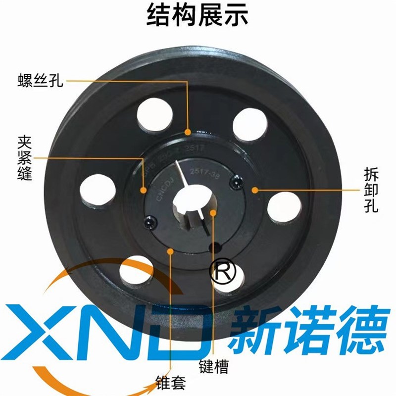 SPB型锥套式皮带轮工厂/TB-PULLEY-BUSH-SPB型快拆型锥套皮带轮厂