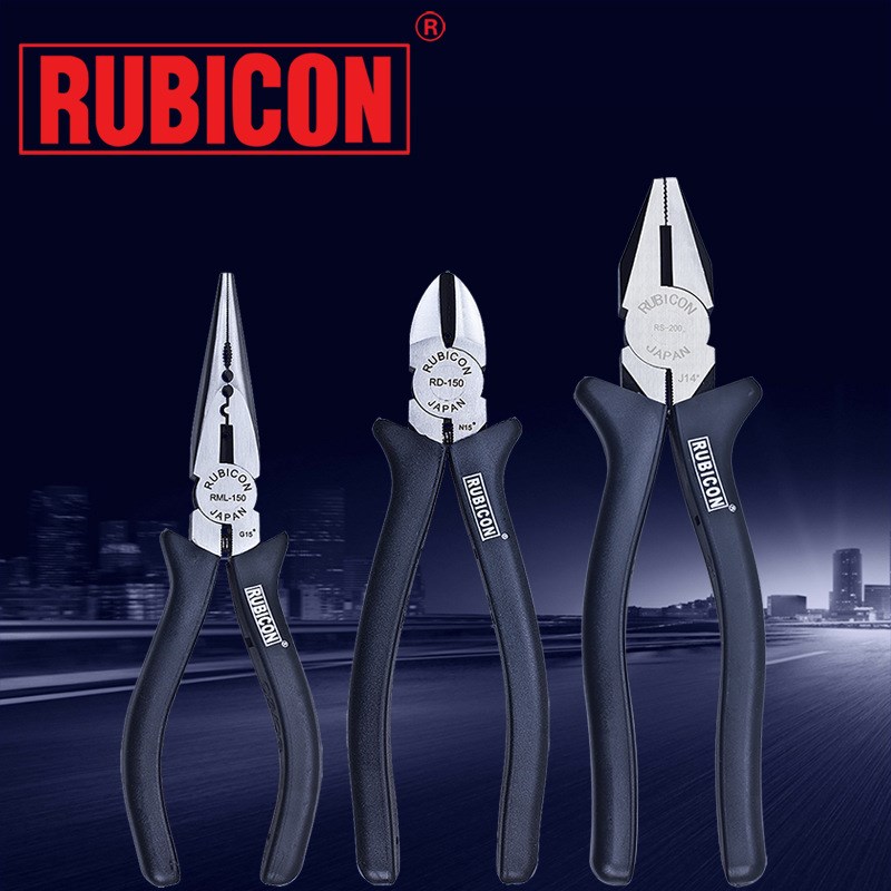 电工钳RML/RD/RS-125 150 175 200尖咀 斜嘴 平口钳