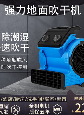 强力吹干机商用大功率干燥冷热吹风机地毯厕所地面地板除湿吹地机