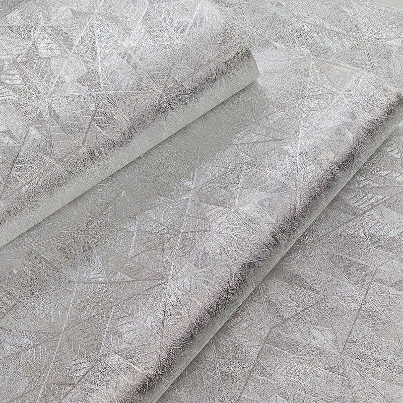 金色银色三角形3D立体ktv天花板吊顶客厅背景墙金箔反光闪光墙纸