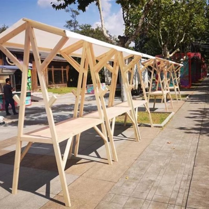 夜市摆摊摊位架移动地摊车商场售卖车集市L花车小吃户外促销活动