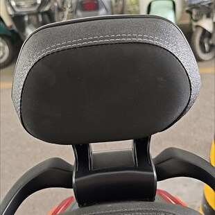 适用于极核电动车AE4/AE5i靠背一体G座铝合金靠背加厚靠垫改装配