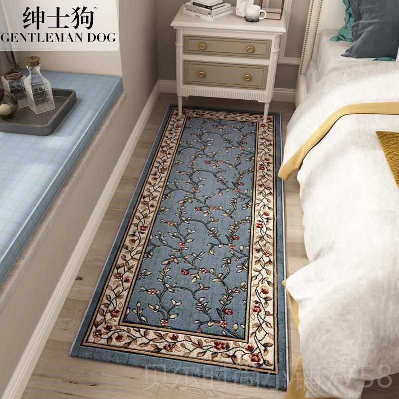 新款绅走士狗主卧卧室边地毯2床022新款床前地垫U美式过道室廊更,居家布艺,床边毯,淘宝优惠券,粉丝福利购,淘宝优惠卷