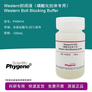 Western封闭液 磷酸化抗体专用 100mL BloIcking Buffer 科研实验