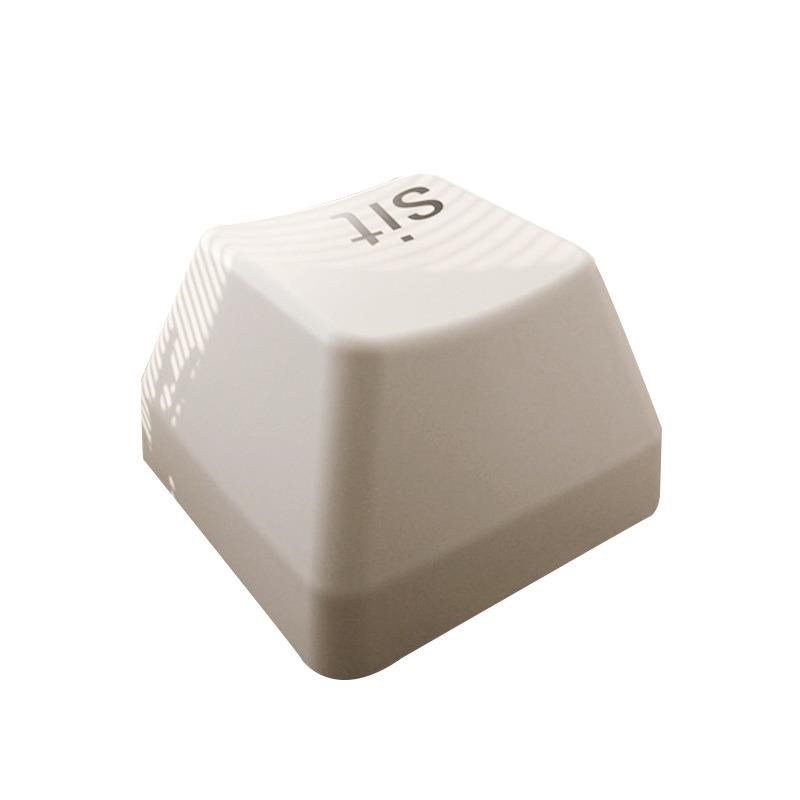 创意儿童键盘坐凳商场公共区玻璃钢方形坐凳P异形艺术休息区座椅