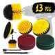Brush 适用于 Cleaneqr Drill Scrubbing Brushes Bathroom Surfa