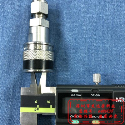 【SS-QCe4-B-400K1】Swagelok世伟洛克QC4快速接头管体1/4in卡套