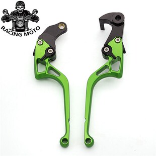川崎KLX150D KLX230 y越野摩托车改装刹车把手柄离合拉杆牛角配件
