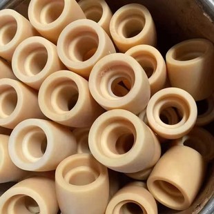 MC尼龙加工件异形件尼龙轴套加工定做硬耐磨尼龙空心套含油衬套