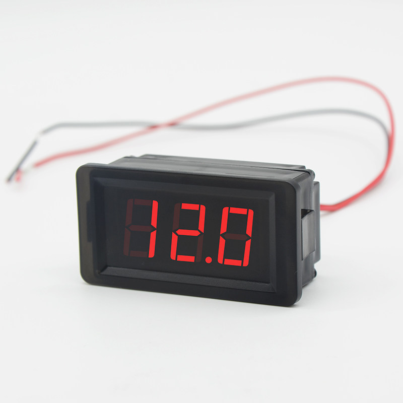 防水款超宽压5-120V24v48v60v72v锂电蓄电池电瓶电动车电压表数显,个性定制/设计服务/DIY,明信片定制,淘宝优惠券,粉丝福利购,淘宝优惠卷