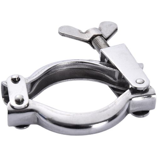 304不锈钢快装卡箍  快速接头管夹管道连接件 轻型冲压卡盘卡扣