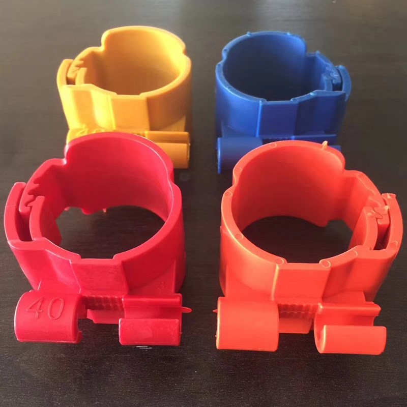 中央空调固定尼龙管卡 管扣 排气B帽 抱卡卡扣 8个丝杆秒卡配件批