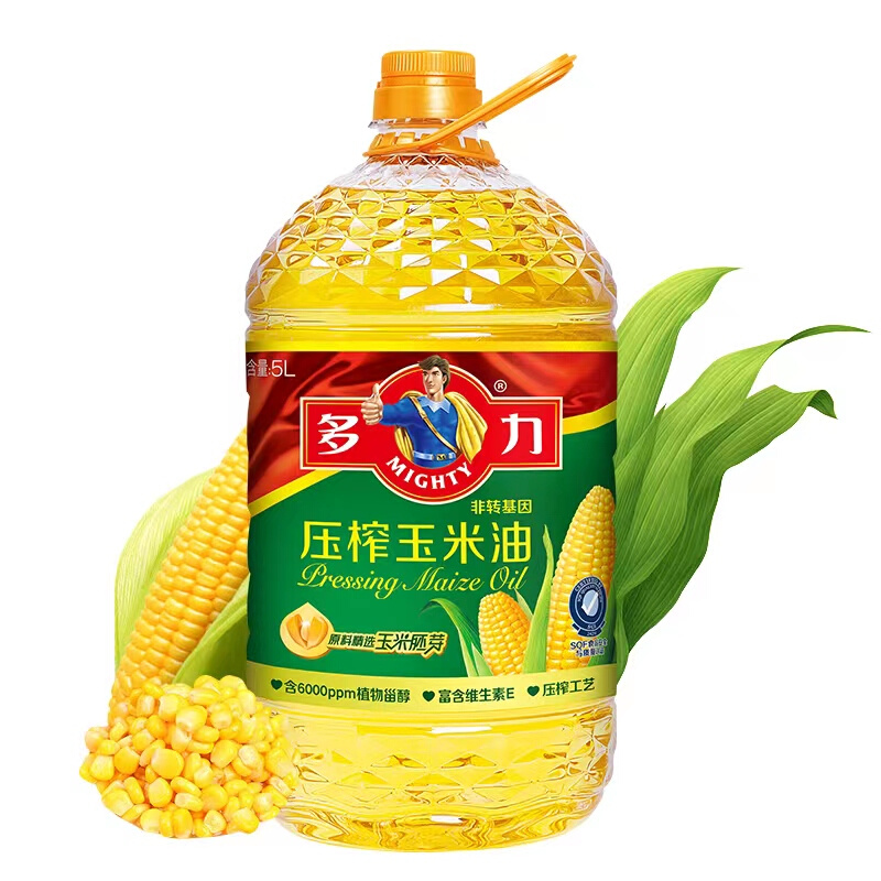 多力 压榨玉米油 5L员工福利企业团购定制春节送礼 节庆用品/礼品 春节礼盒 原图主图