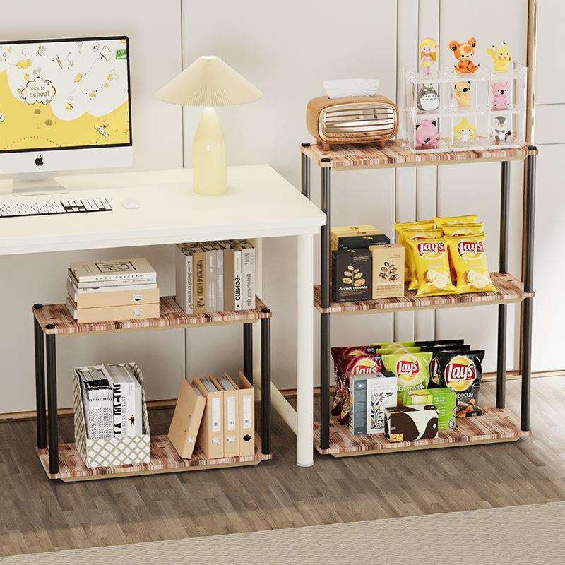 置物架多层收纳架家用落地厨房阳台卧室收纳神器杂物收纳整理架