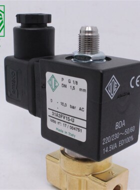 意大利ODE电磁阀21X4KV250,21A8KV55,21A2KV30,31A3FV15-U