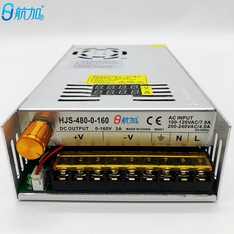 双数显可调直流480W开关电源0-5-12-24-36-48-60-80-120-160-220V