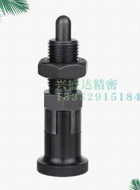 PXYAN自锁旋钮柱塞PXYKN SXYKN 细牙螺纹分度销PXYAN6 8 10 12 16