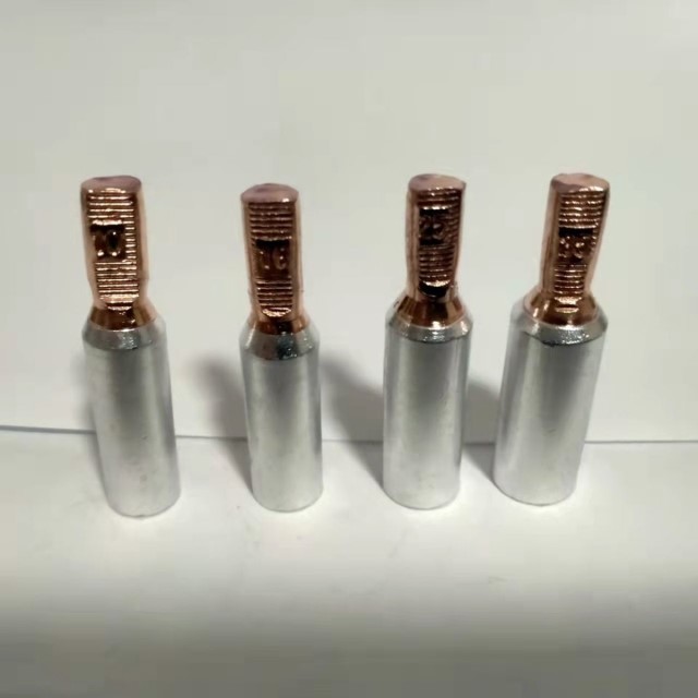新款铜铝插针DTLC-C45断路器DZ47漏电铝线光伏接线端子送热缩管
