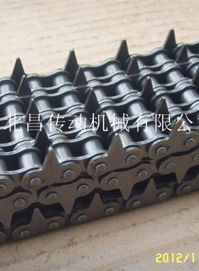 工业链条 08B-4-120节5排尖齿链条圆木多片锯专用 1.524米长