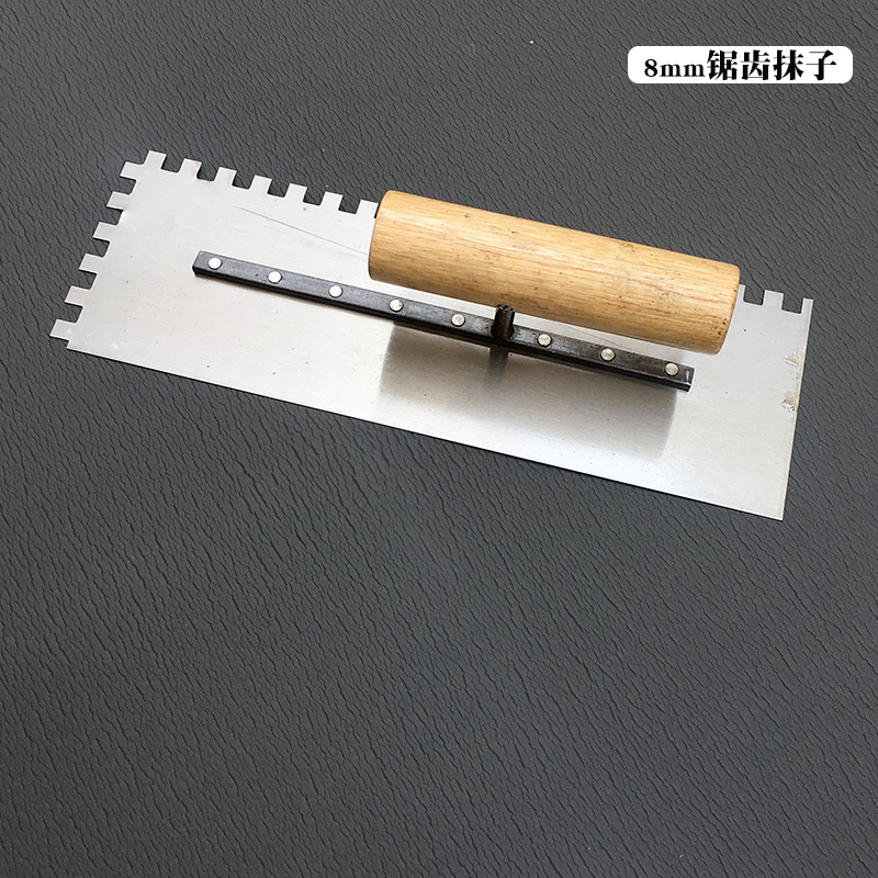 泥工工具锯齿抹子抹灰 泥瓦匠抹泥 抹刀泥水 匠工瓦工贴瓷砖批灰