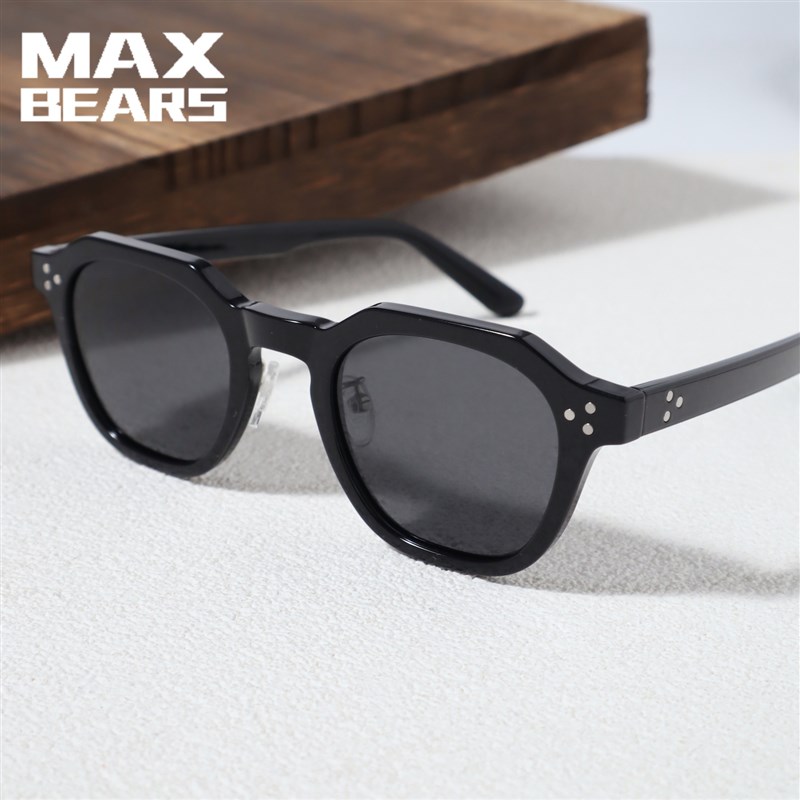 148mm可配近视墨镜森林绿偏光太阳镜大脸眼镜男女潮防紫外线遮阳