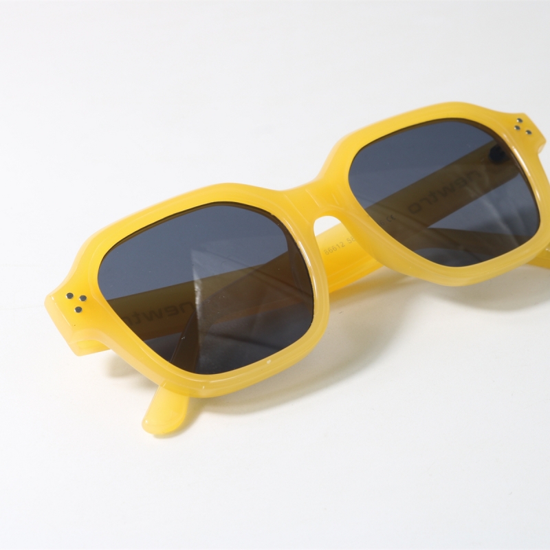 日系复古绿框绿色墨镜UV400防紫外线粗框眼镜架可配近视太阳眼镜