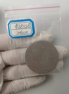 Gas Filter Disks 316L Stainless Steel Powder Sintered