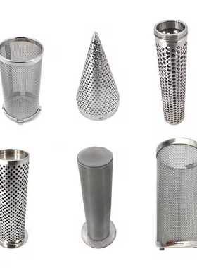 SUS 304 316 316L sintered filter tube cartridge mesh filter