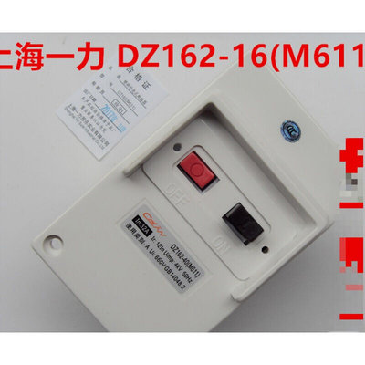 电动机保护断路器带面盖DZ162-40(M611)25A32A40A面板式安装1`6A|