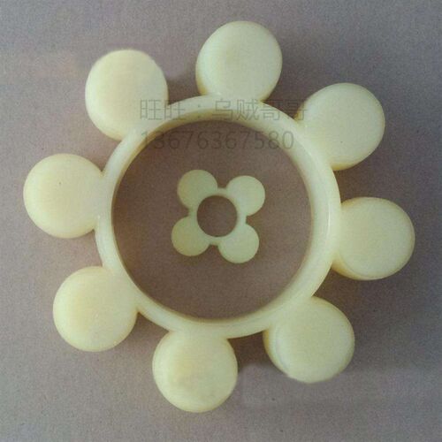 梅花联轴器弹性体MT1/MT2/MT3/MT4/MT5/MT6圆形瓣GB5272-85缓冲垫