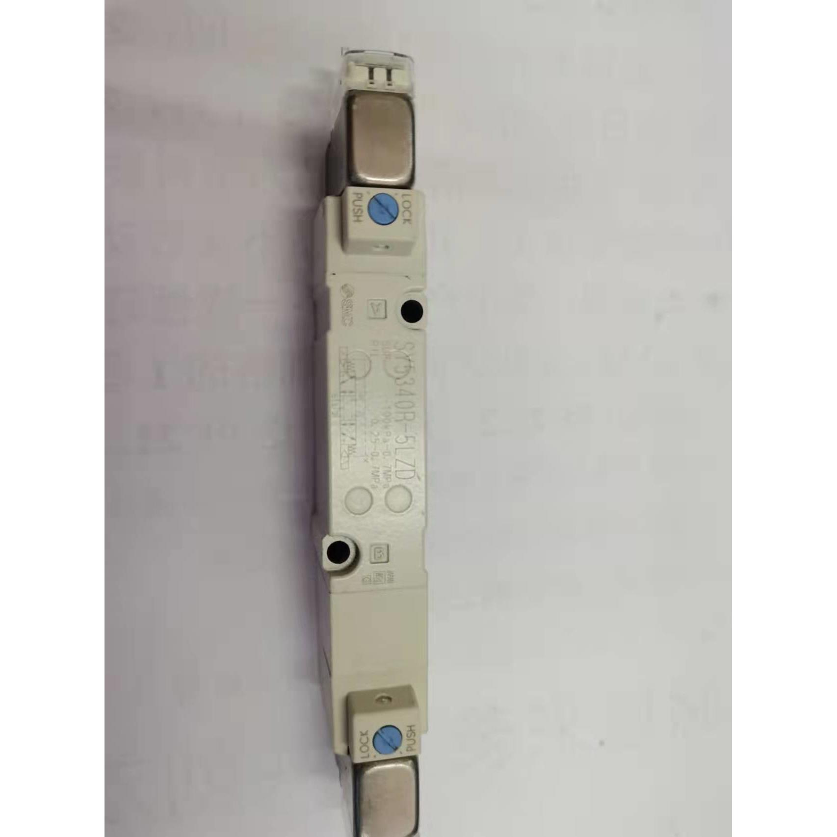 SMC原装全新进口先导电磁阀SY5340R-5LZD底板安装中央封闭功能现