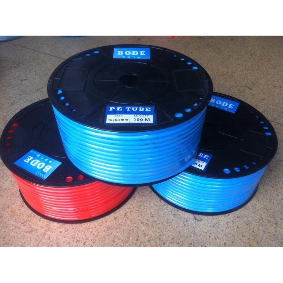 气动软管 空压机软管 气动气管 国产PE管 6*4 8*5 10*6.5 12*8mm