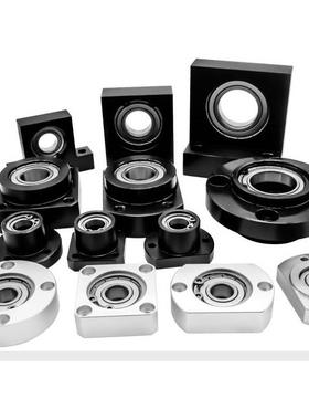 KFC双轴不带簧ARF圆法兰组带座轴BGRA件B BFR01轴承座卡 17承-50