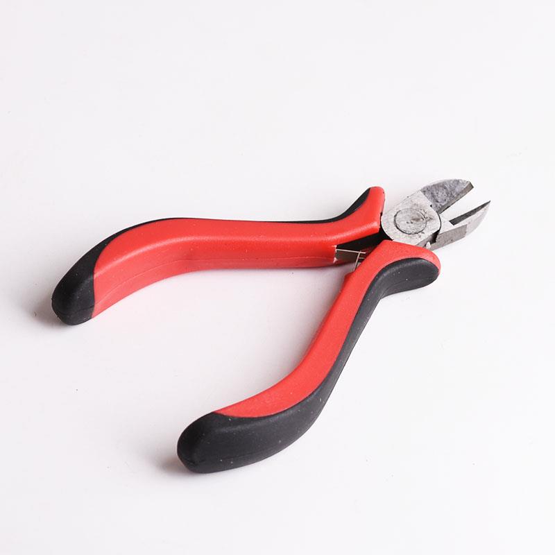 迷你剪铜丝弯针钳尖嘴钳斜口钳子DIY手饰品工具圆头钳挂圈钳