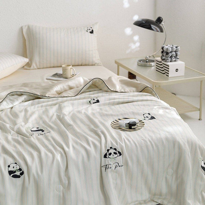 60S奥地利兰精天丝夏被四件套凉感夏凉被空调被夏季薄被子机洗2m,床上用品,化纤被,淘宝优惠券,粉丝福利购,淘宝优惠卷